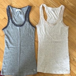 Abercrombie & Fitch womens racer back tank tops size medium